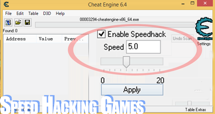 Cheat engine speed hack games clash